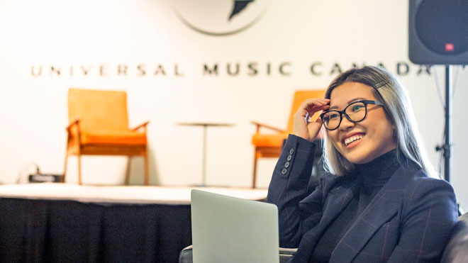 Placement at Universal Music Canada Placement at Universal Music Canada