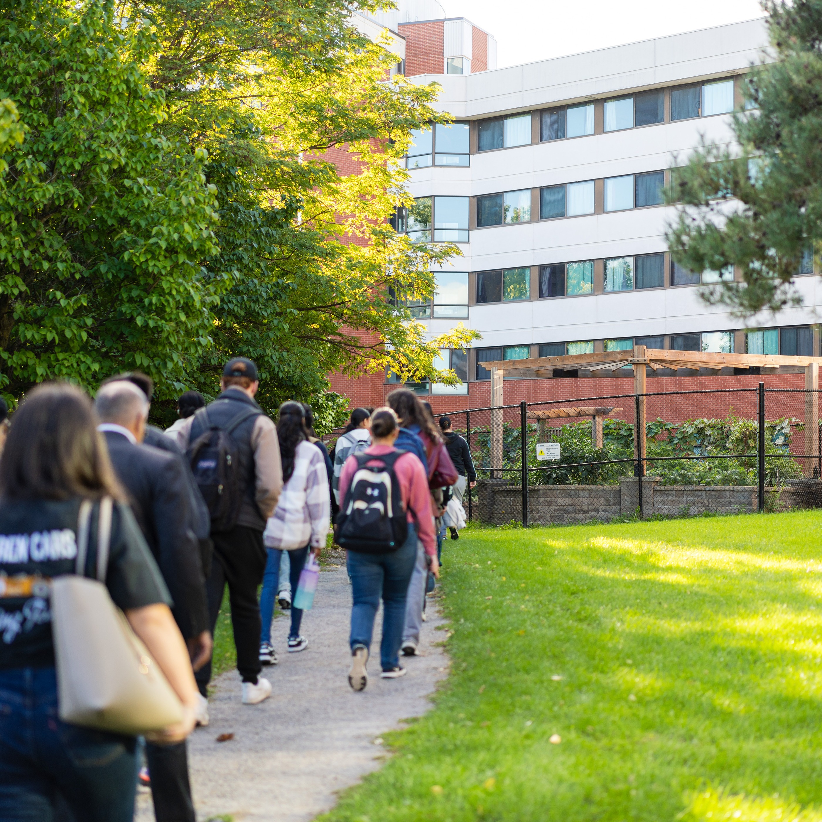 Humber Arboretum field trip teaches UofGH Food Studies students about on-campus food security initiatives - image