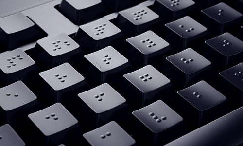 Braille keyboard